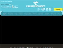 Tablet Screenshot of kalkminelob.dk